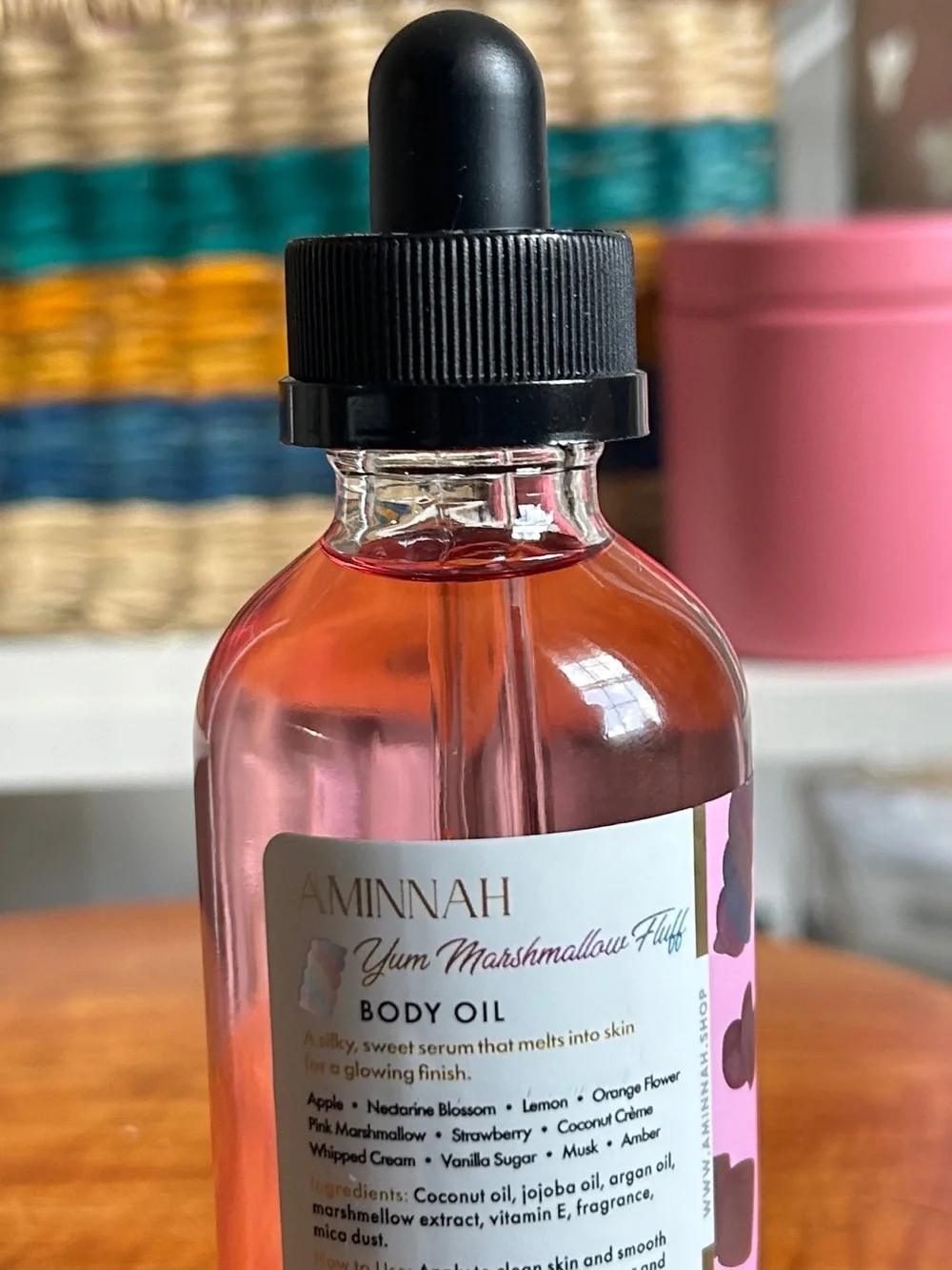 Aminnah Yum Marshmallow Fluff Body Oil